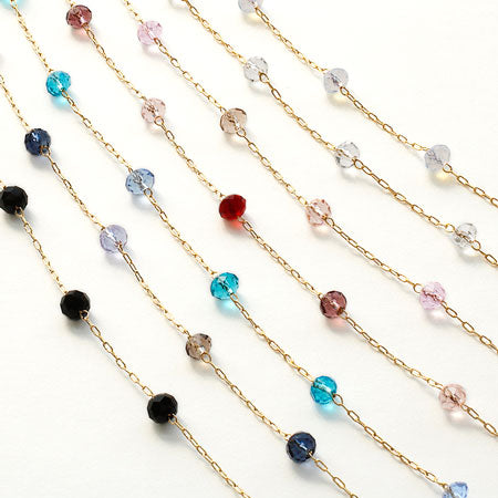 Bead chain blue gradation/G
