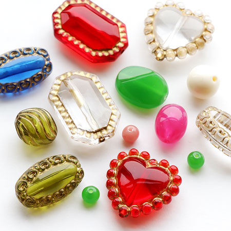 Acrylic German Dessert Heart Crystal/G