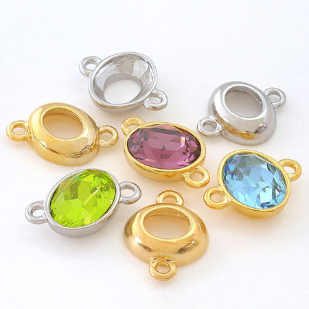 キャスト石座 #4120 斜め 2カン ゴールド