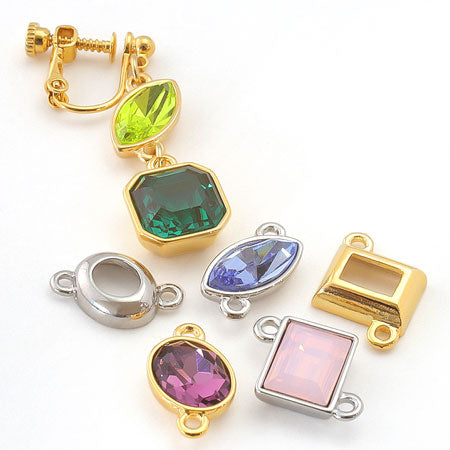 キャスト石座 #4228 斜め 2カン ゴールド