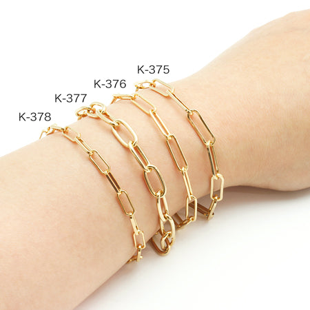 チェーン K-375 ロジウムカラー