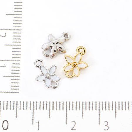 Charm lemon flower 2 White / RC