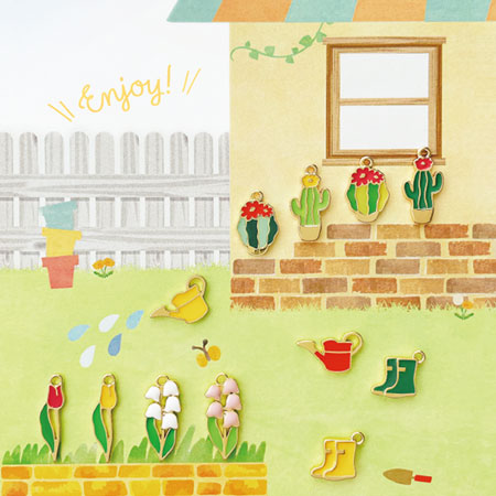 Charm Tulip Flat Yellow/G