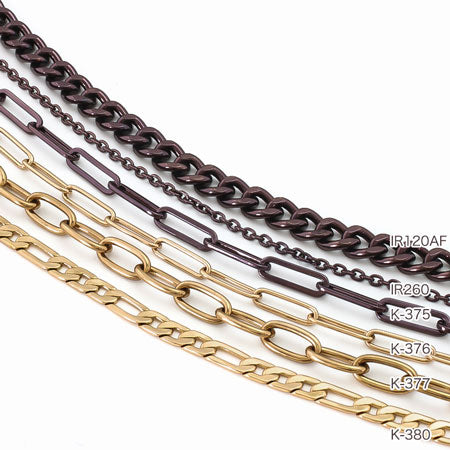 Chain K-375 Chocolate/G