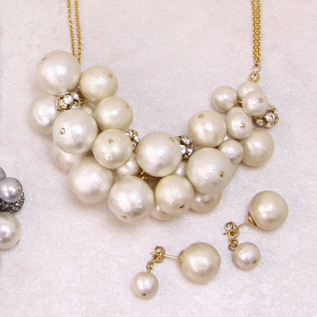 Cotton pearl single hole Kiska