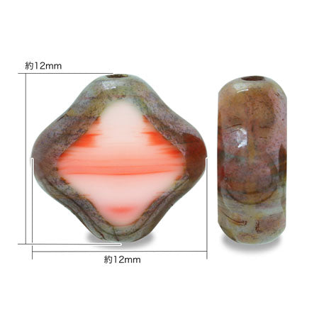 Czech table cut square crystal mat