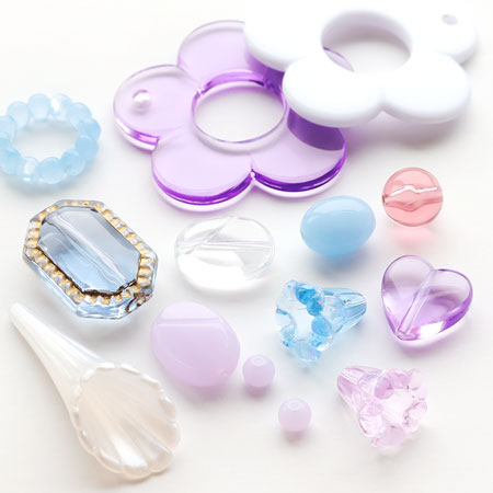 アクリル ドイツ製 クラシックオクタゴン ライトサファイヤ/G