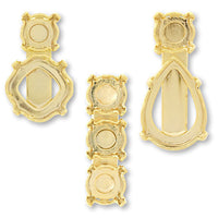 Earrings: 1 empty frame, 2 empty frame, 3 empty frame