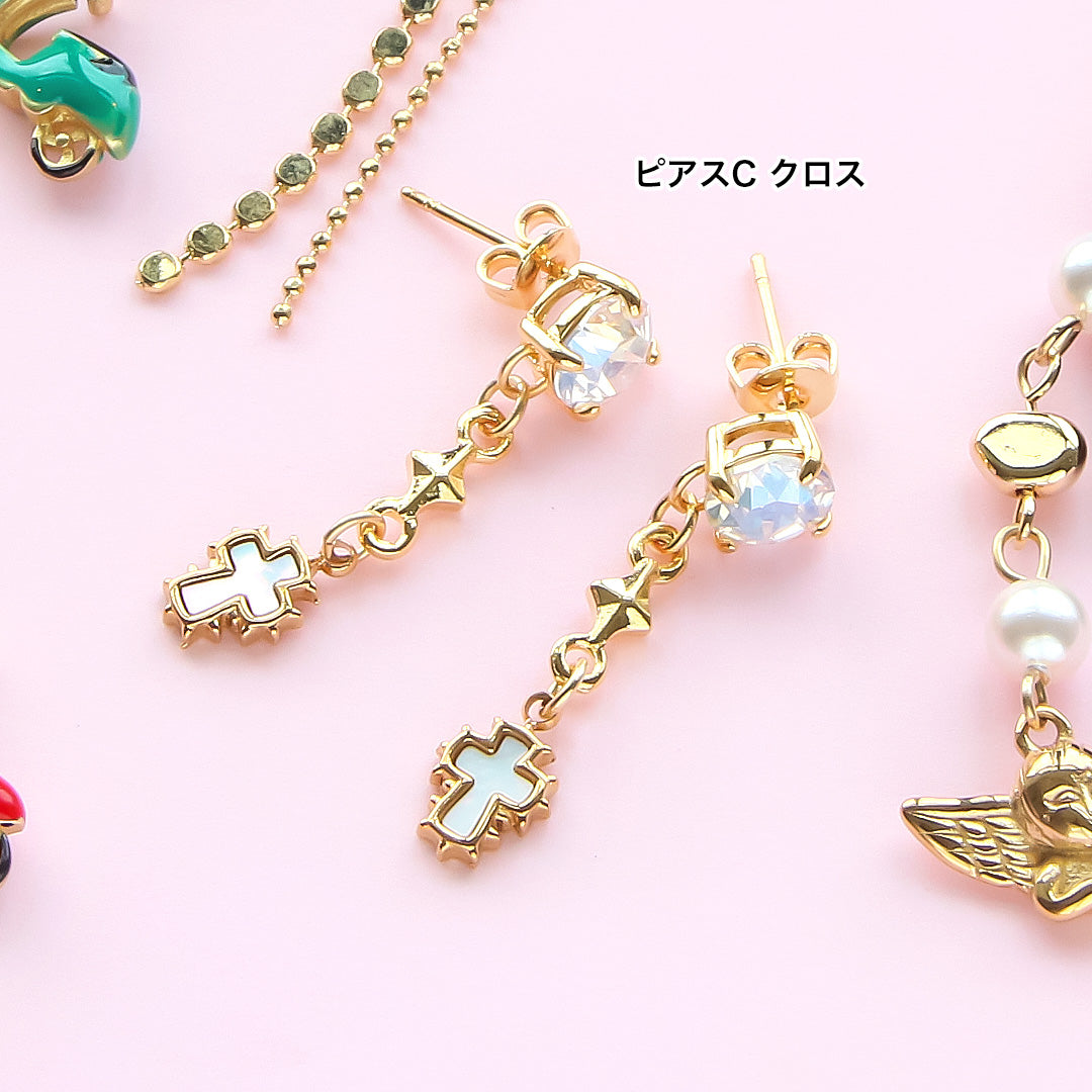 Material list No. ER0339 Spanish parts motif charm accessories 5 types