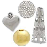 Stainless steel beads and parts