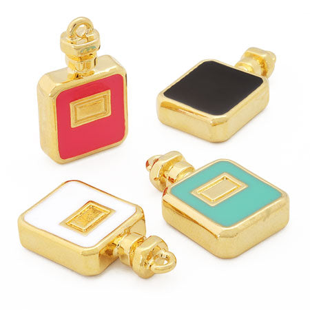 Charm Girls Perfume Bottle Turquoise Blue/G