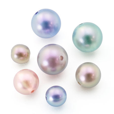 Resin pearl gradation light purple