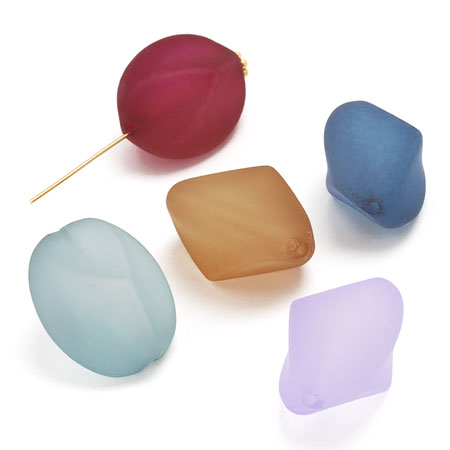 アクリルパーツ多角形 マットキャメル【アウトレット】