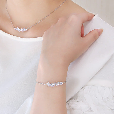 Recipe No.KR0225 Cubic Zirconia Spike Neck & Breath