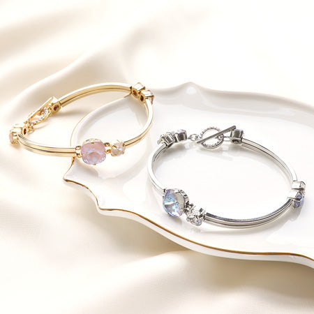 レシピNo.KR0276 クリスタルのマンテルブレスレット