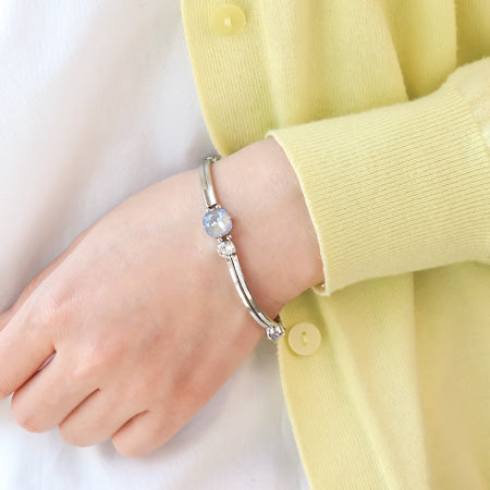 レシピNo.KR0276 クリスタルのマンテルブレスレット