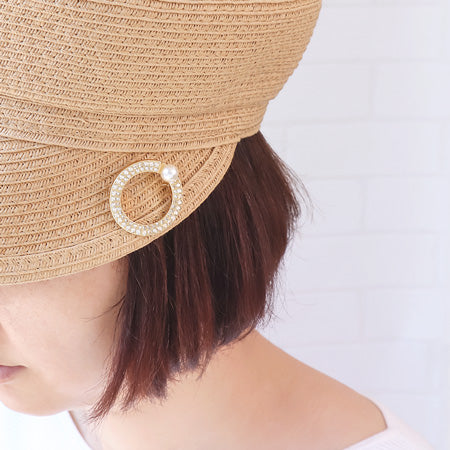 レシピNo.KR0280 クリスタルのフォーマルブローチ4種