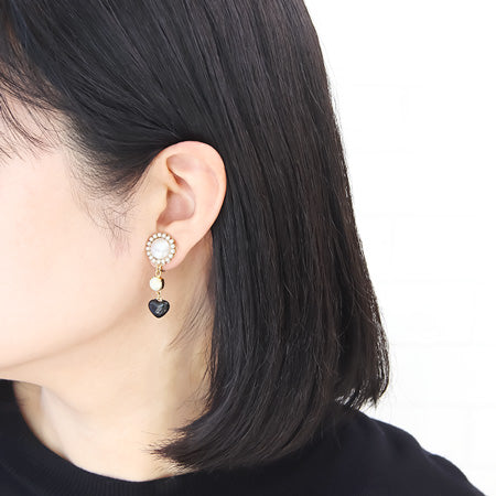 レシピNo.KR0472 ハートモチーフのガーリーアクセサリー6種