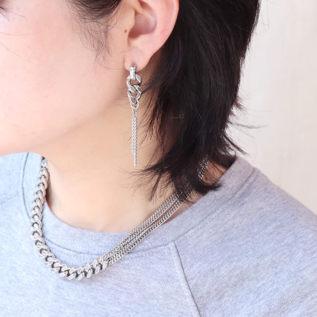 レシピNo.KR0505 アルミチェーンAL830Fのネック&ブレス&ピアス