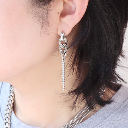レシピNo.KR0505 アルミチェーンAL830Fのネック&ブレス&ピアス