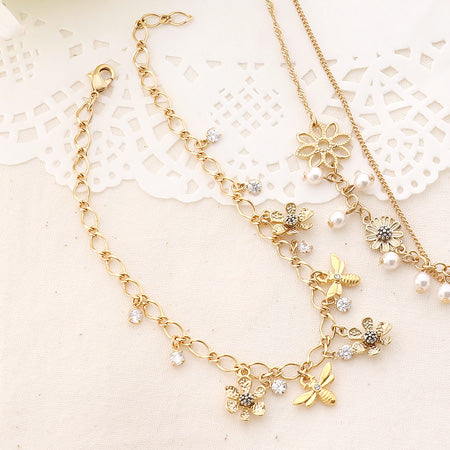 Charm bracelet No.3 (BFG160BF) gold
