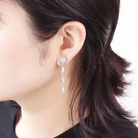 レシピNo.KR0539 貴和クリスタルのセッティングビジューイヤーアクセサリー5種