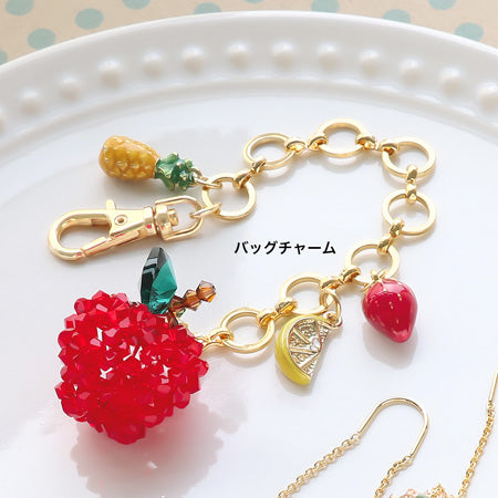 Recipe No.KR0552 2 types of apple motif accessories