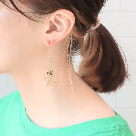 Recipe No.KR0552 2 types of apple motif accessories