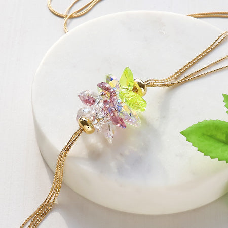 Recipe No.KR0562 Kiwa crystal gradation lariat