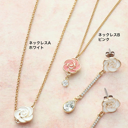 レシピNo.KR0585 チャームローズのアクセサリー5種