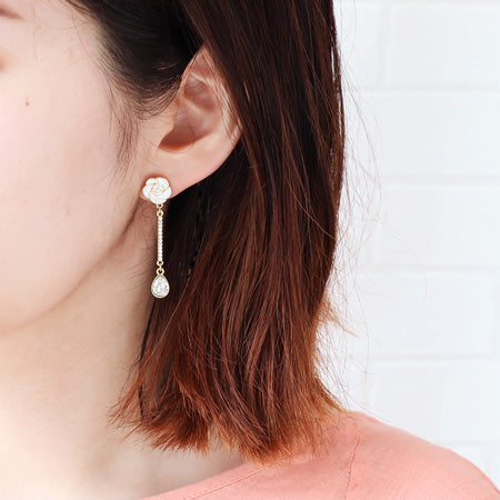 レシピNo.KR0585 チャームローズのアクセサリー5種
