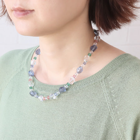 レシピNo.KR0601 ドイツ製アクリルのソルベカラーアクセサリー4種