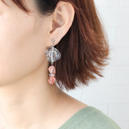 レシピNo.KR0601 ドイツ製アクリルのソルベカラーアクセサリー4種