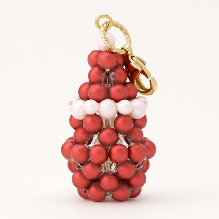Recipe No.KR0648 Kiwa Crystal Pearl Santa Charm