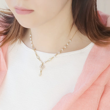 レシピNo.KR0678 さくらのアクセサリー3種