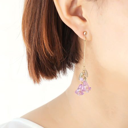 レシピNo.KR0701 ドイツ製アクリルのスワッグイヤーアクセサリー4種