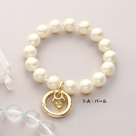 Recipe No. KR0724 Make it stylish like a bracelet! Smartphone ring strap