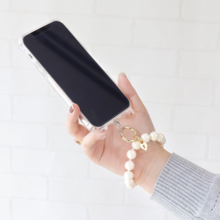 レシピNo.KR0724 ブレスレット感覚でおしゃれに!スマホリングストラップ