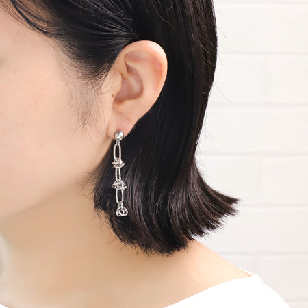 レシピNo.KR0737 デザインチェーンのアクセサリー4種