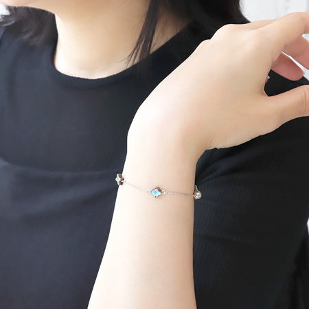 レシピNo.KR0776 アバロンシェルのアクセサリー4種
