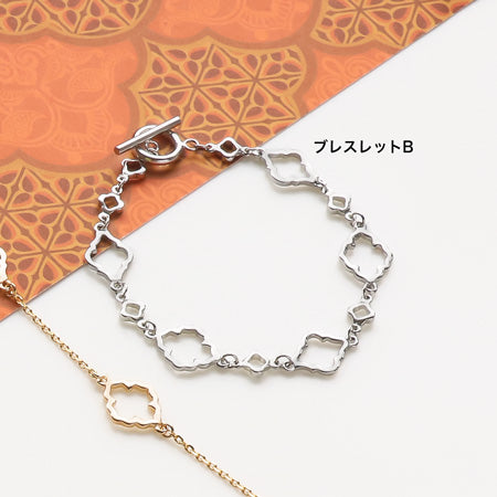 レシピNo.KR0783 モロッカンモチーフのアクセサリー4種