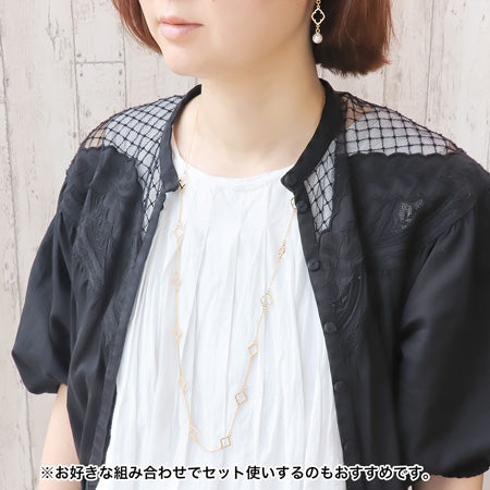 レシピNo.KR0783 モロッカンモチーフのアクセサリー4種