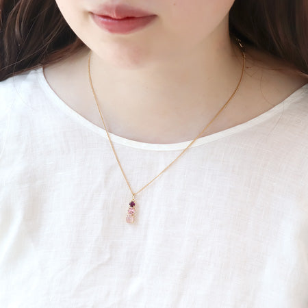 レシピNo.KR0811 貴和クリスタルのトリプルビジューアクセサリー3種