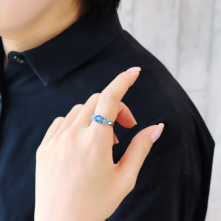 レシピNo.KR0811 貴和クリスタルのトリプルビジューアクセサリー3種