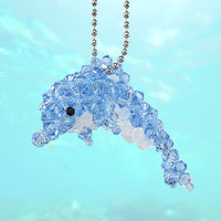 Recipe No.KR0826 Dolphin motif made with Kiwa crystal