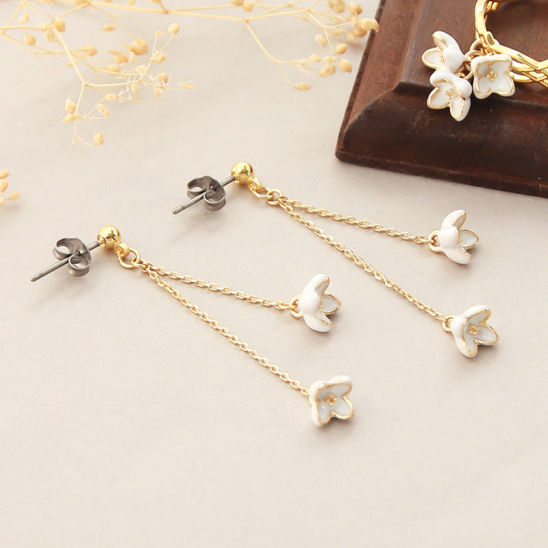 Recipe No.kr0871 Charmginmokusei Ring & Earrings