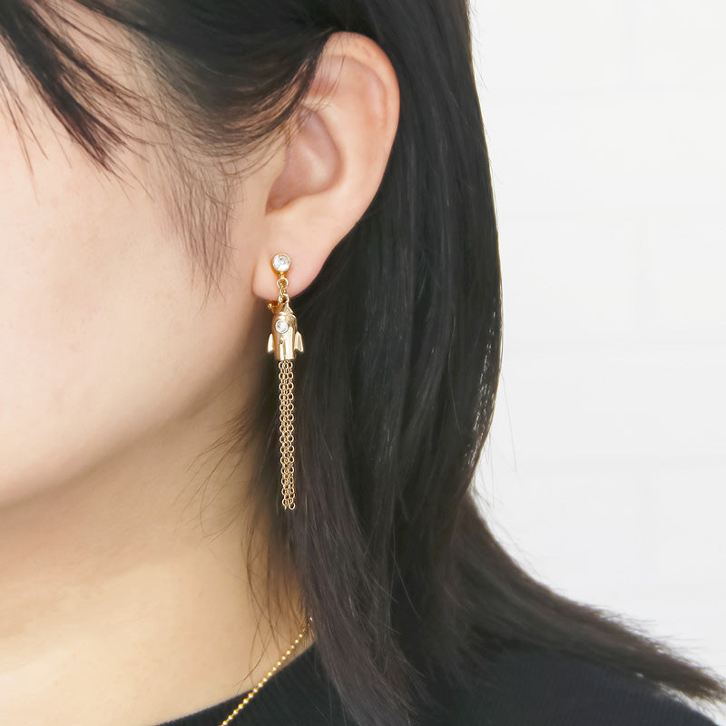 Recipe No.KR0924 Rocket Metallic accessories 3 types