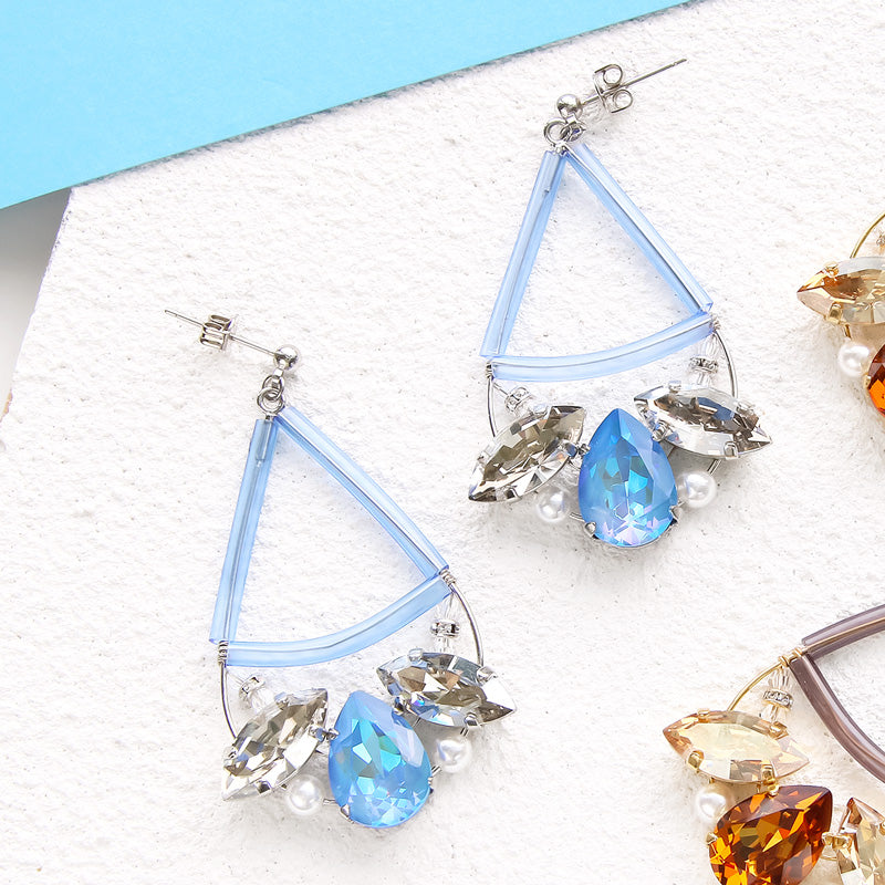 Recipe No.KR0990 PVC Tube and Kiwa Crystal Bijoupers