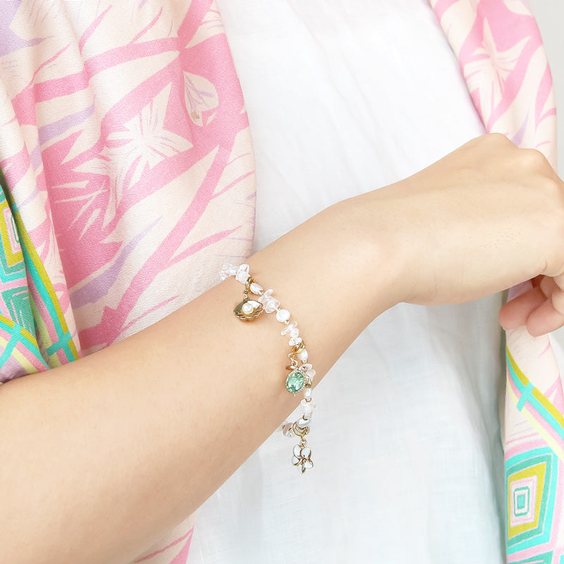 Recipe No.KR1006 Marine Charm Breath & Earrings