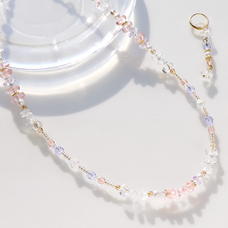 レシピNo.KR1023 チェコサザレのフレッシュスタイルネック&ピアス